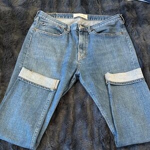 Men's Jeanerica Slim Straight Blue Denim Jeans